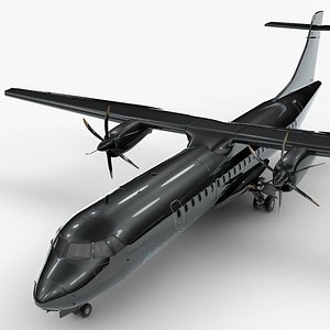 3D model ATR 72 ALSIE EXPRESS L1635