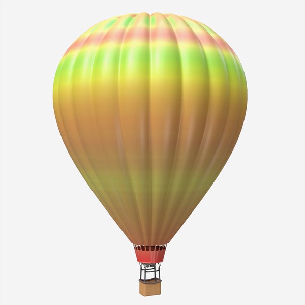 Hot air balloon model