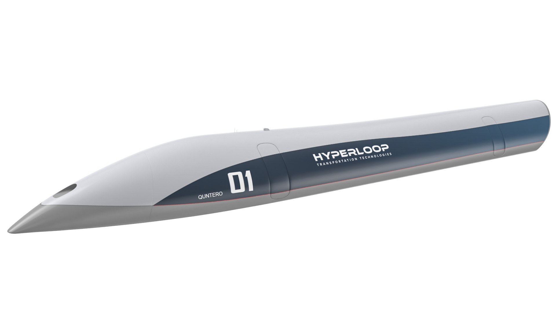 Hyperloop Train 3D Model - TurboSquid 1446992