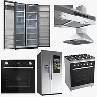 Four Kitchen Appliances Colection