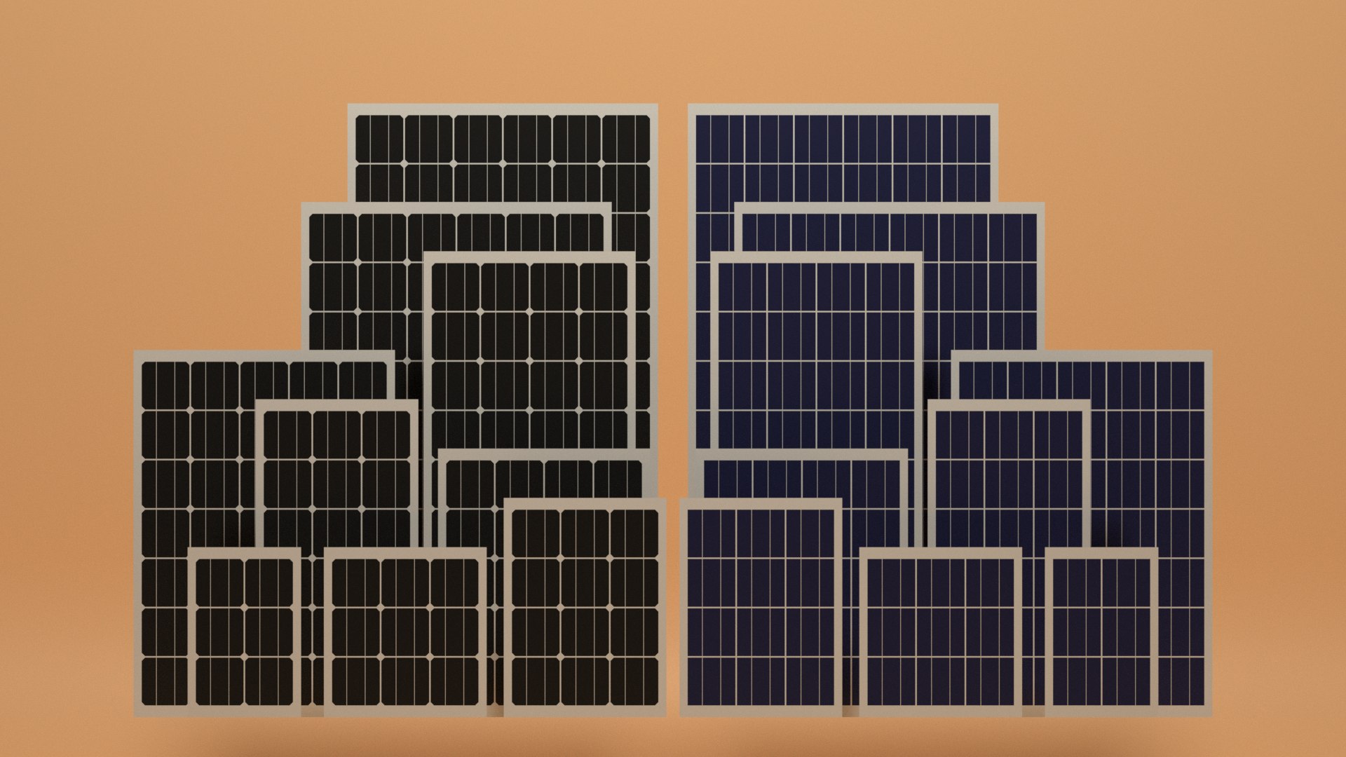 3D Model Solar Panels Collection - TurboSquid 2032620