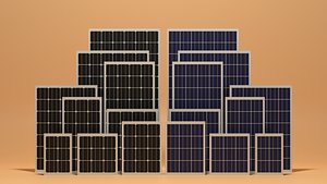 3D model Solar Panels Collection