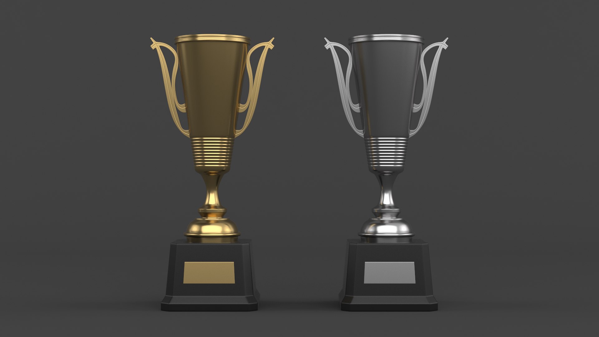 3D Trophy Cups Model - TurboSquid 2182935