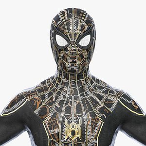 Spider-Man Black and Gold Suit 3D model