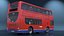 Autobús londinense de dos pisos Enviro 400 Rigged