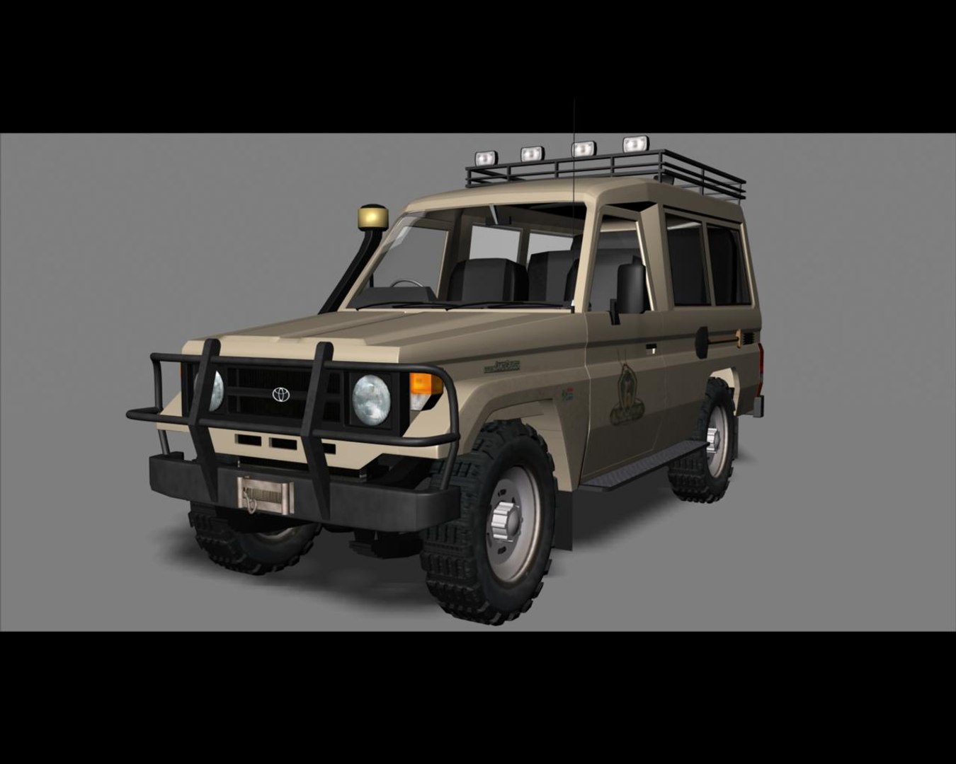 Série de Toyota Land Cruiser 70 série Desert Safar Modelo 3D - TurboSquid  619696, image size:1350x1080