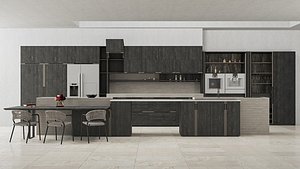 3D model Kitchen 59