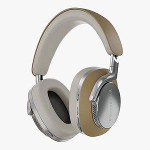 Headphone Bower and Wilkins Px8 Tan Leather 3D