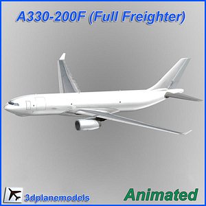 Airbus A330-200F Generic white