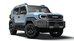 3D Toyota Land Cruiser FJ Prototype 2026 model