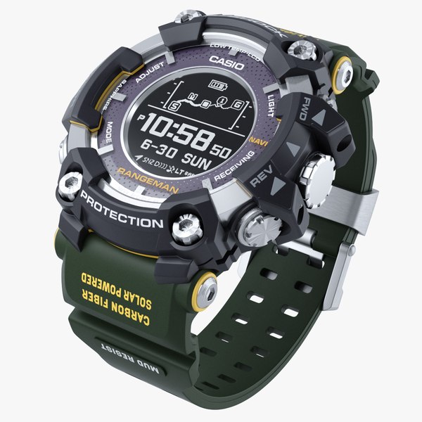 3D Casio G Shock Rangeman GPR B1000 TurboSquid 1393627