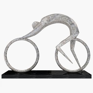 3d max stone rider sculpture