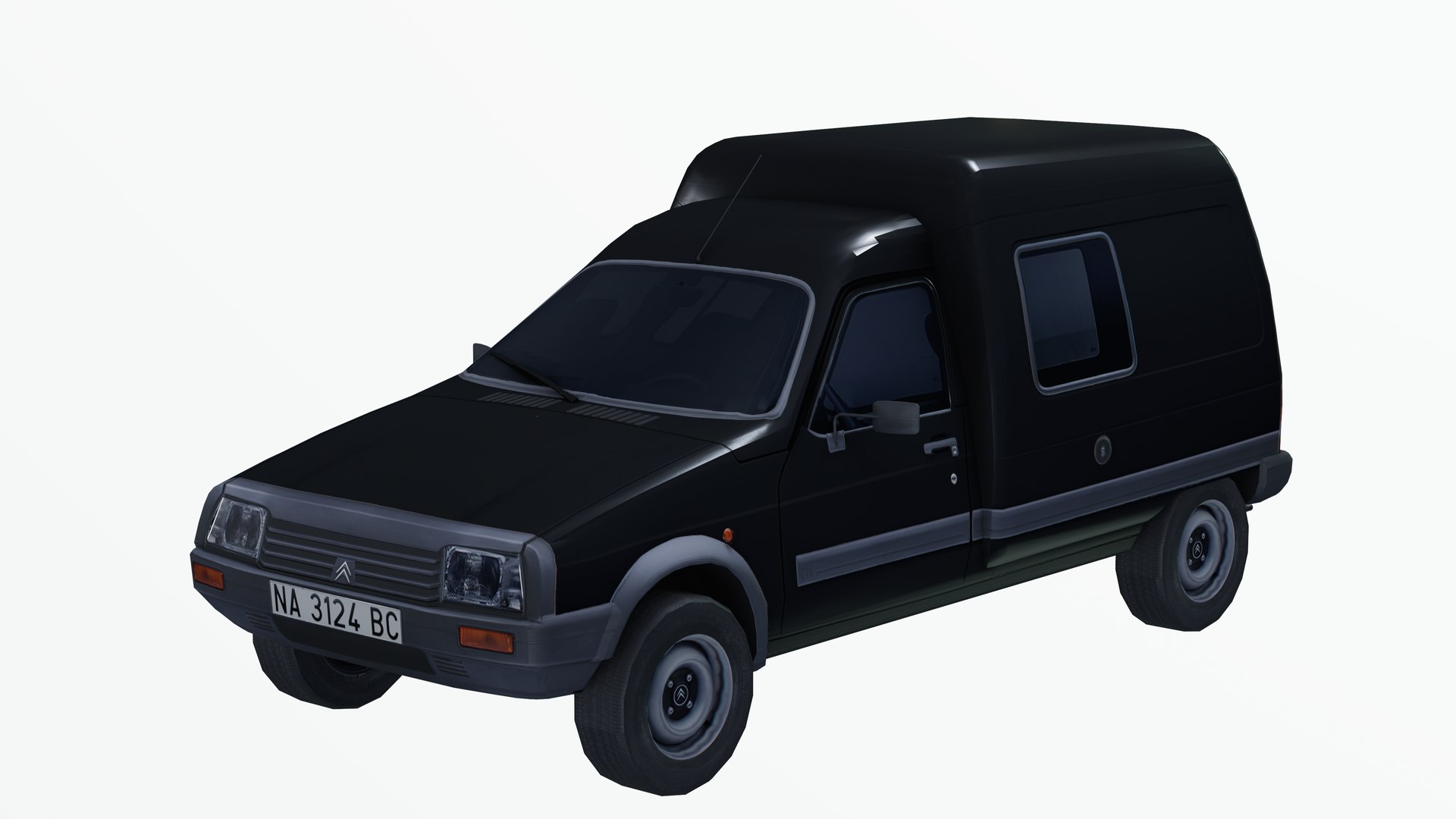 3D Citroen C15 Low Poly 3d Model Model - TurboSquid 2415734