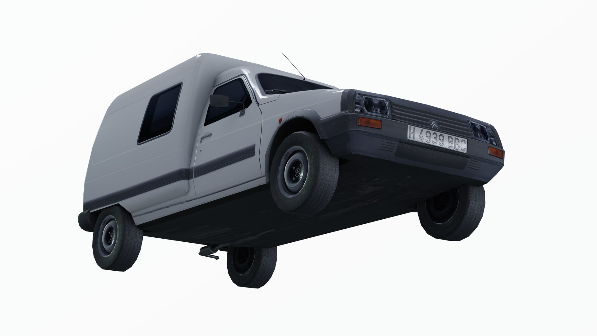 3D Citroen C15 Low Poly 3d Model Model - TurboSquid 2415734