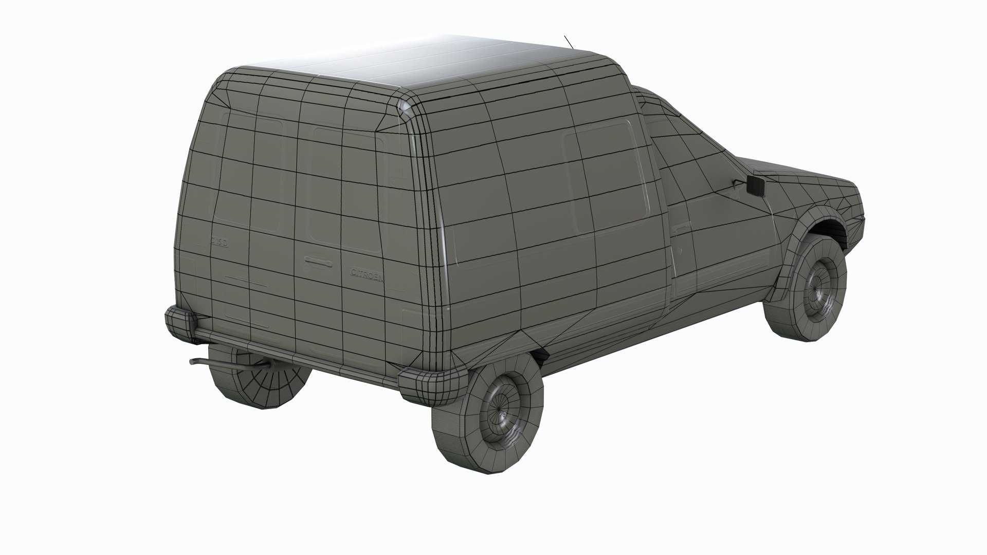 3D Citroen C15 Low Poly 3d Model Model - TurboSquid 2415734