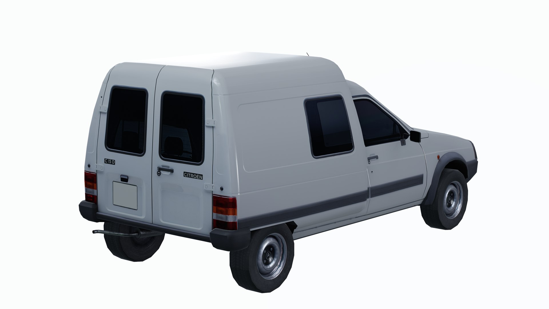 3D Citroen C15 Low Poly 3d Model Model - TurboSquid 2415734
