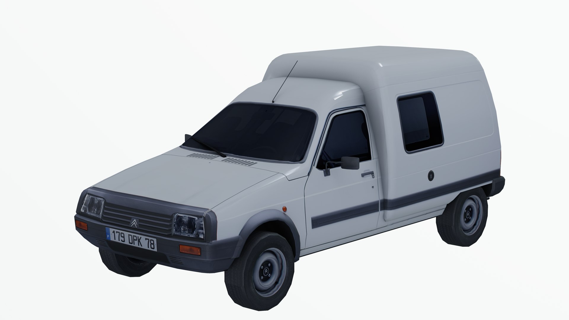 3D Citroen C15 Low Poly 3d Model Model - TurboSquid 2415734