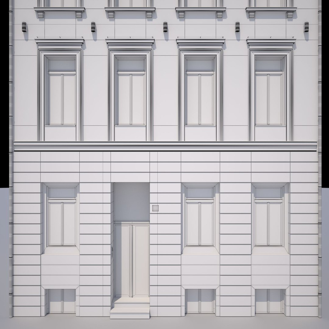3ds Max Classic Town House