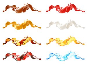 splash liquid water 3D model