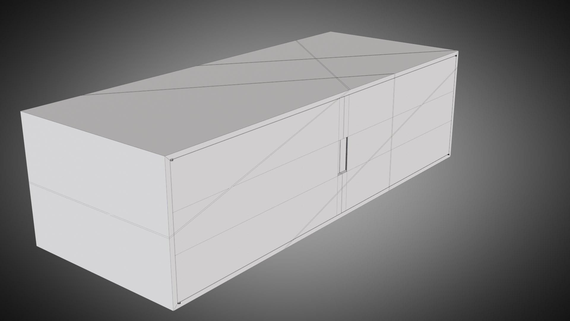3D Anamorphic Console By Asher Israelow Model - TurboSquid 1753077
