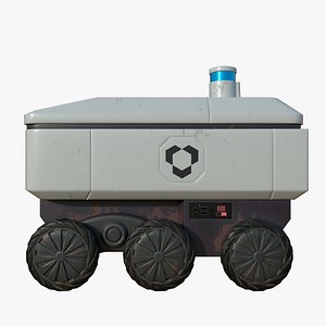 Delivery robot 3D model