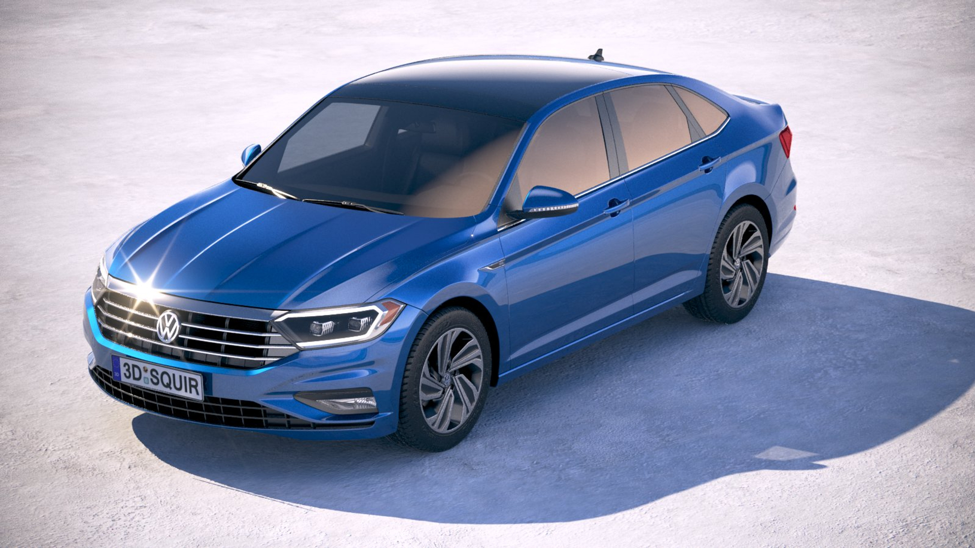 3D Model Volkswagen Jetta 2019 TurboSquid 1250491