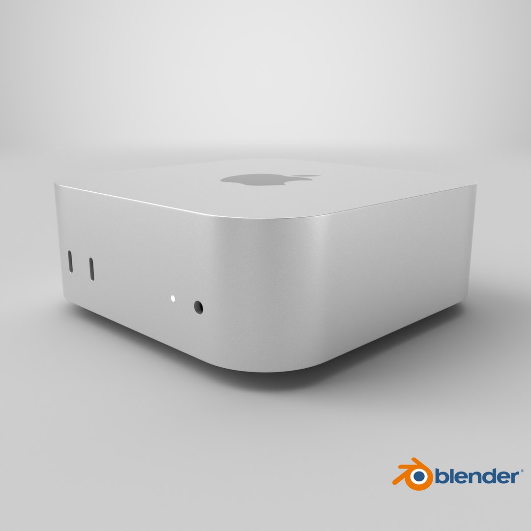 Apple Mac Mini M4 Pro 2024 3D Model 3D Model - TurboSquid 2330550