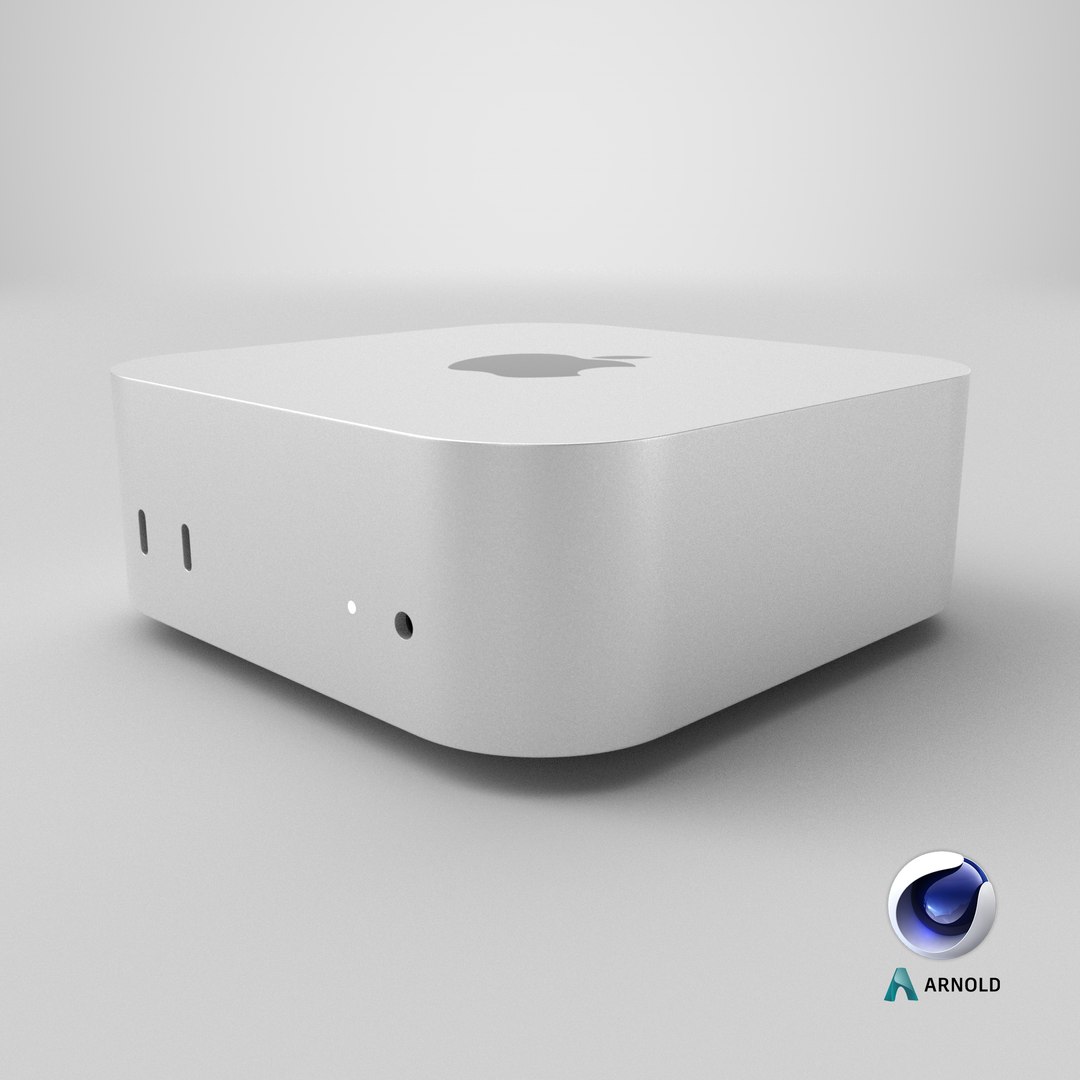 Apple Mac Mini M4 Pro 2024 3D Model 3D Model - TurboSquid 2330550