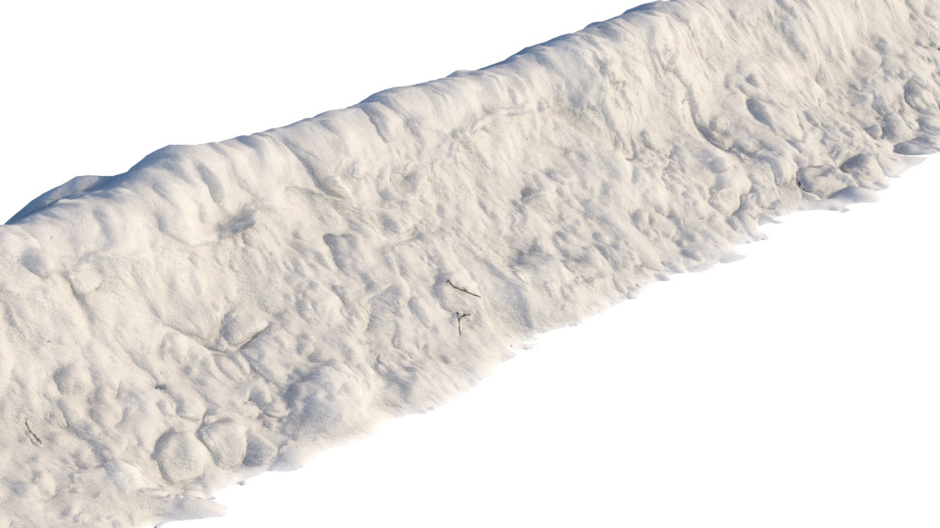 8k Seamless Snow Border 01 3D Model - TurboSquid 2010231