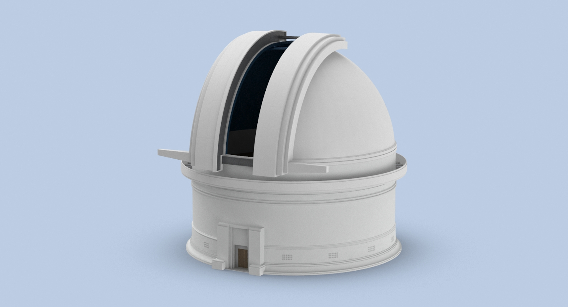 Observatory---open 3D - TurboSquid 1154425