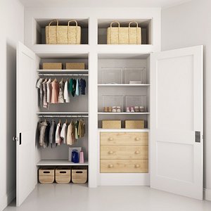 clothes coat jacket 3D model