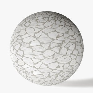 8K Palladiana Terrazzo PBR Material 3D model