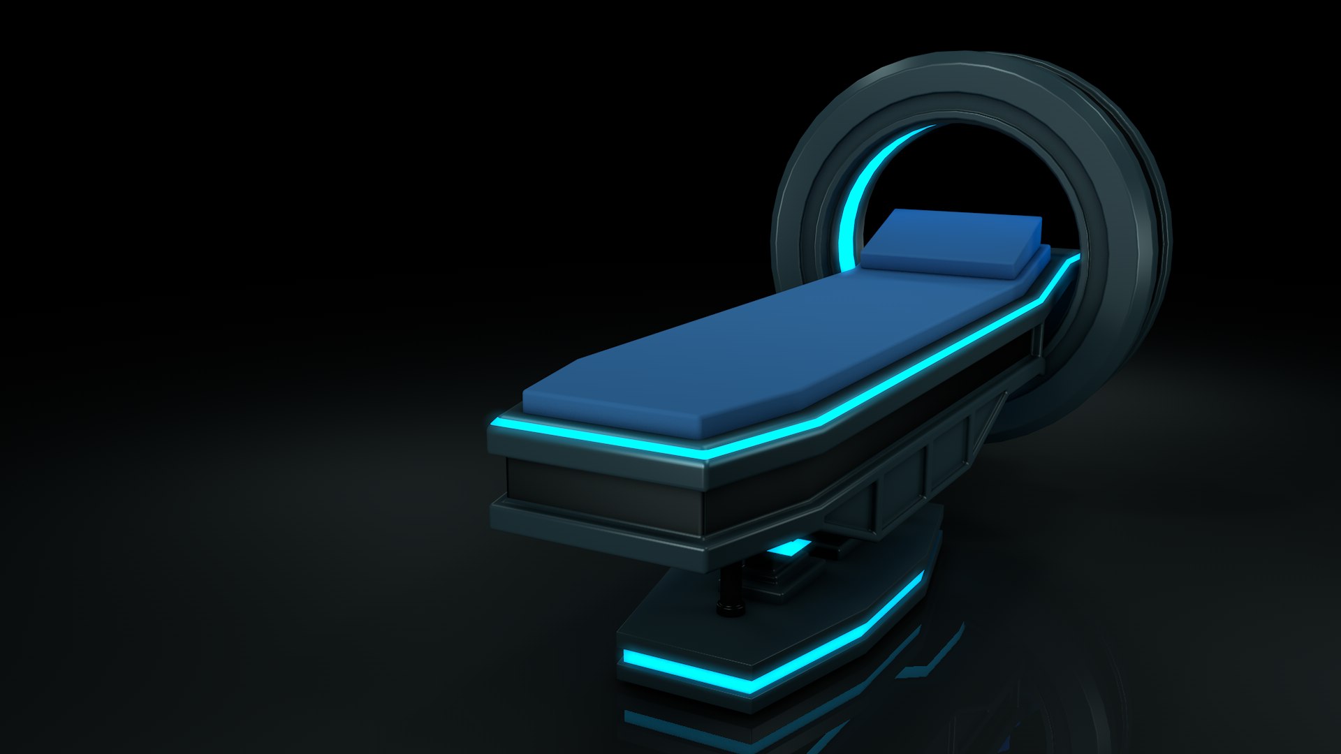 Sci Fi Scanner 3D Model - TurboSquid 2236841