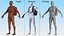 Hard Shell Laptop Backpack Black on Mannequin