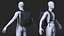 Hard Shell Laptop Backpack Black on Mannequin