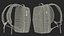 Hard Shell Laptop Backpack Black on Mannequin