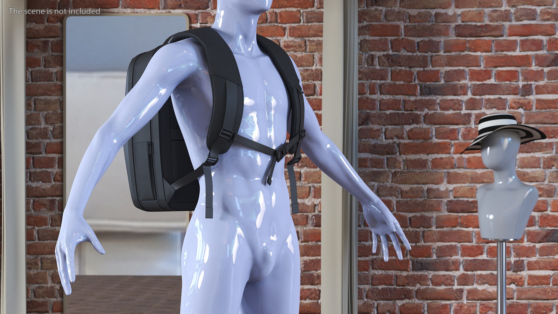 Hard Shell Laptop Backpack Black on Mannequin 3D model https://p.turbosquid.com/ts-thumb/pB/esCyk4/Yz/hardshelllaptopbackpackblackonmannequin3dmodel004/jpg/1698562104/1920x1080/fit_q87/3a3b58457c735fb5902e6080ae96bd1aff750fb5/hardshelllaptopbackpackblackonmannequin3dmodel004.jpg