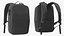 Hard Shell Laptop Backpack Black on Mannequin