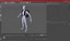 Hard Shell Laptop Backpack Black on Mannequin