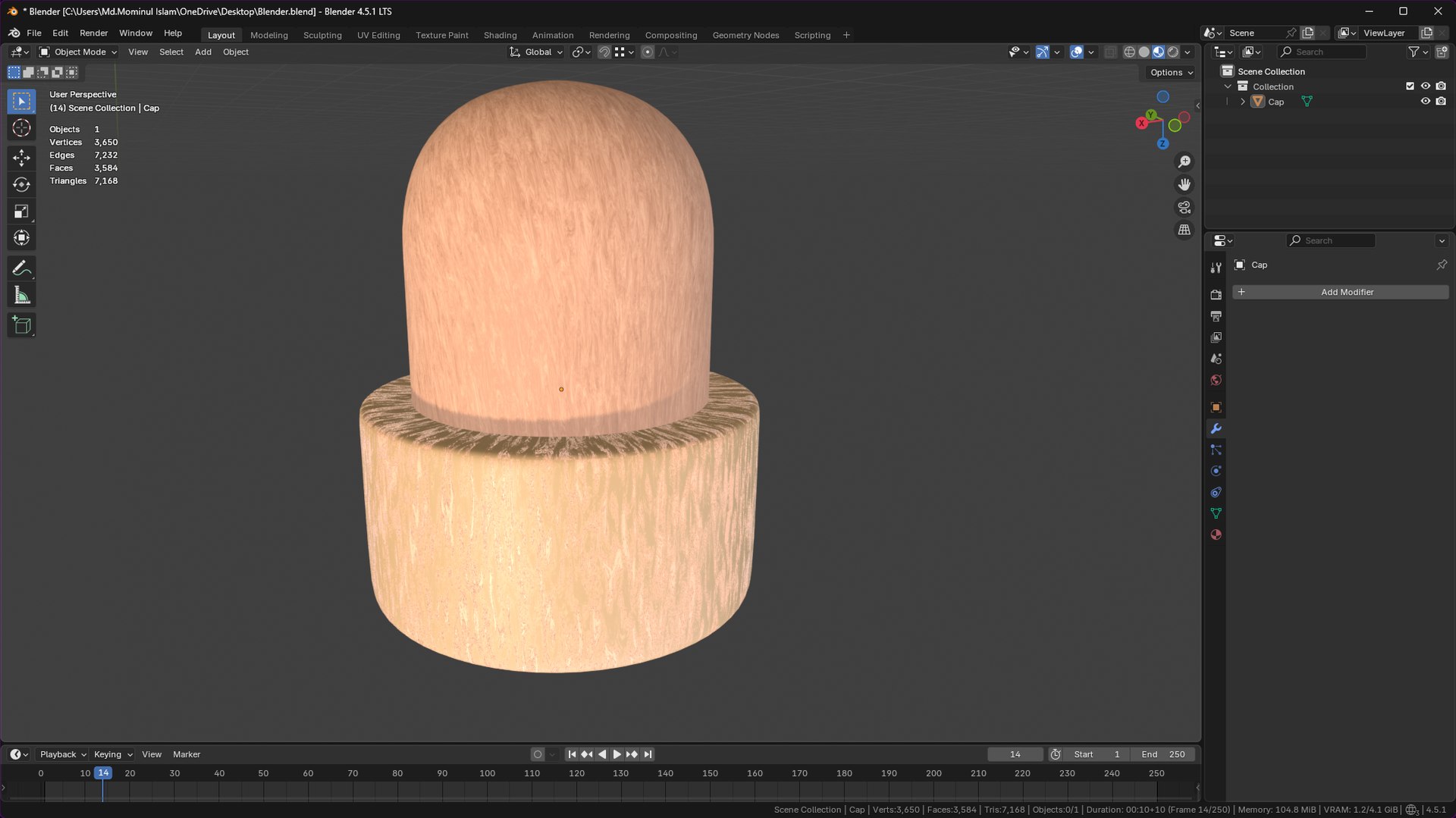 Wooden Cap cork PBR 02 3D model https://p.turbosquid.com/ts-thumb/pB/gMRkQY/Co/screenshot20250820181908/png/1755692541/1920x1080/fit_q87/6fe4117aea70afd8eea31b4db7746dffa8bee98e/screenshot20250820181908.jpg