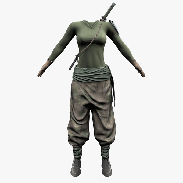 3D model Sword Guerrilla Combat Outfit - TurboSquid 1877341