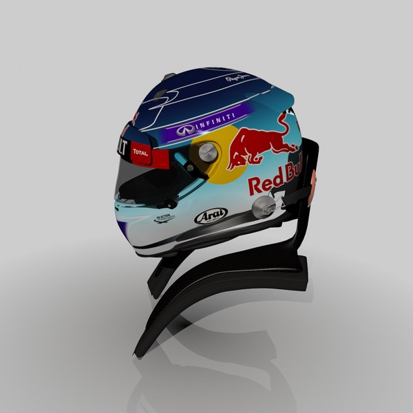 HOT Sebastian Vettel Red Bull Helmet Design Casco Sebastian