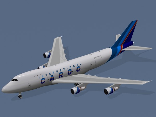 B International Cargo 3d Obj