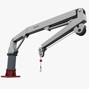 3dsmax deck crane