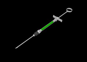 3D syringe ready