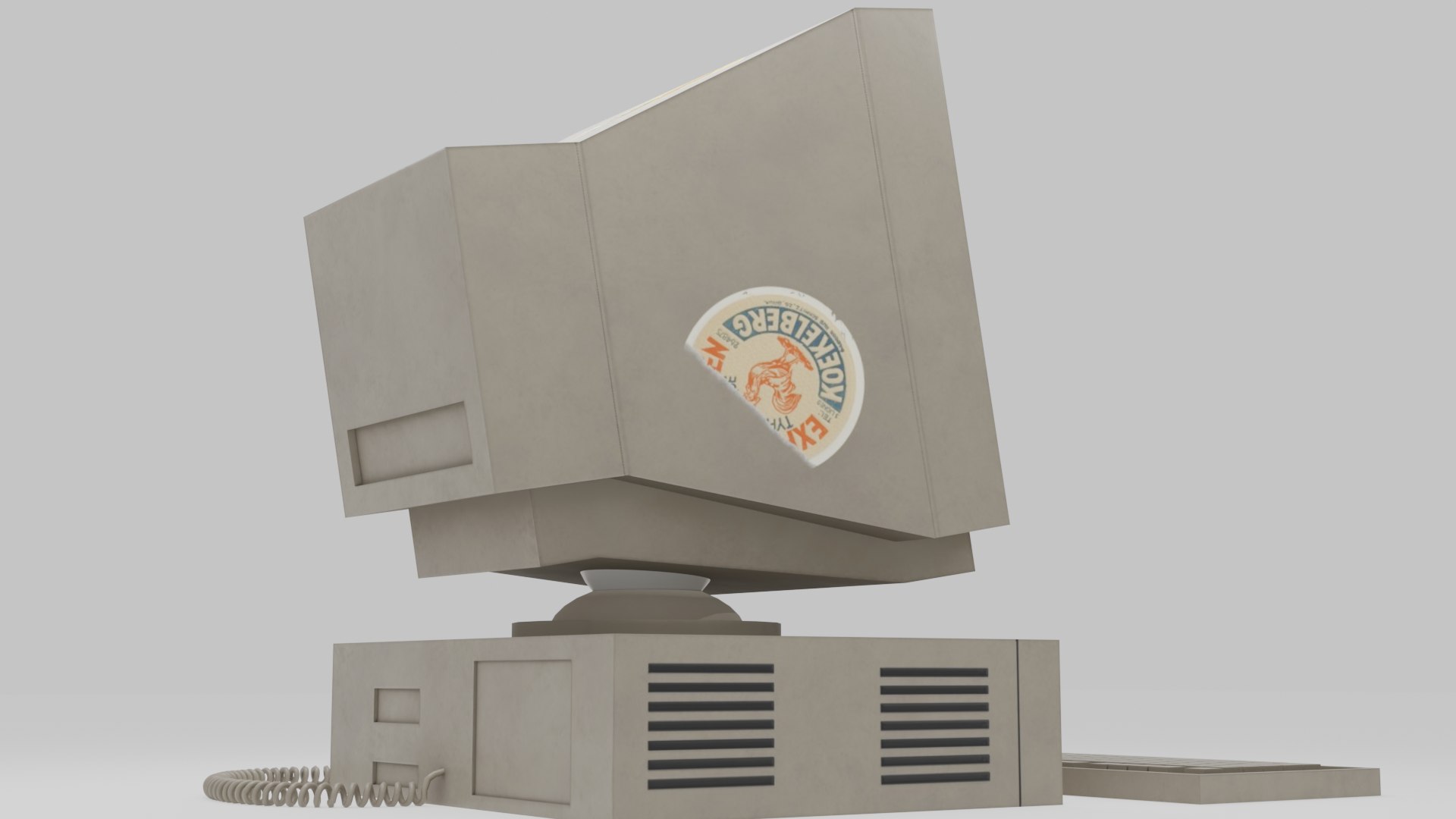 3D Model Retro Computer - TurboSquid 2387904