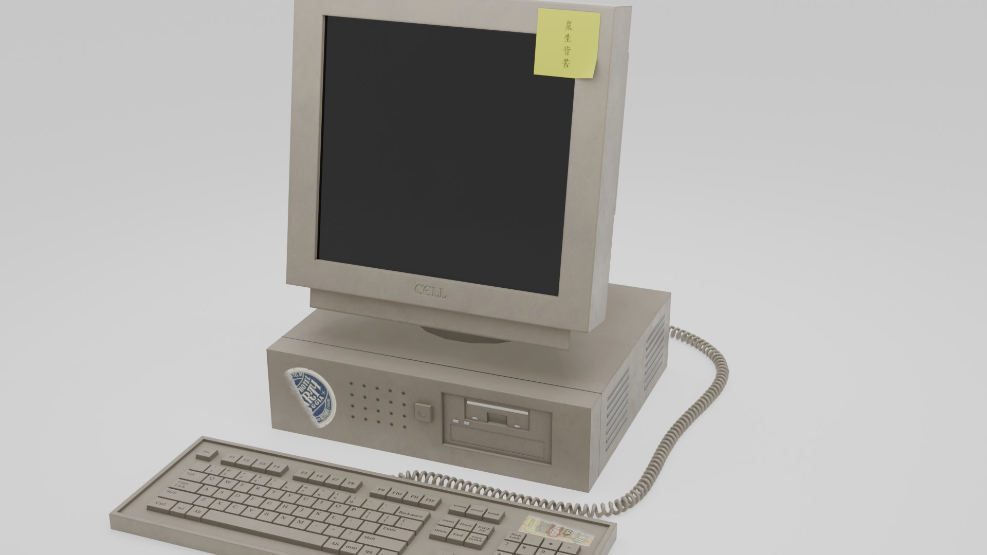 3D Model Retro Computer - TurboSquid 2387904