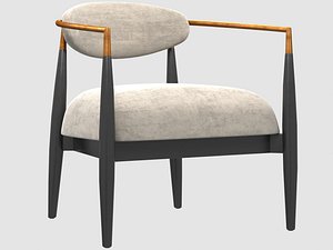 3D jagger lounge chair model