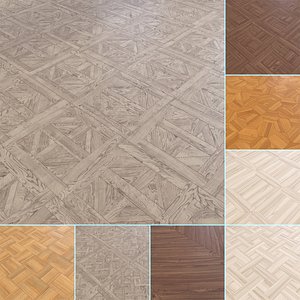 3D Parquet - Laminate - Wooden floor 8 in 1