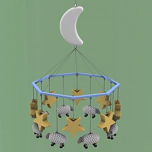 MOVIL PARA CUNA DE BEBES 2 - BABY CRIB MOBILE 2 3D model
